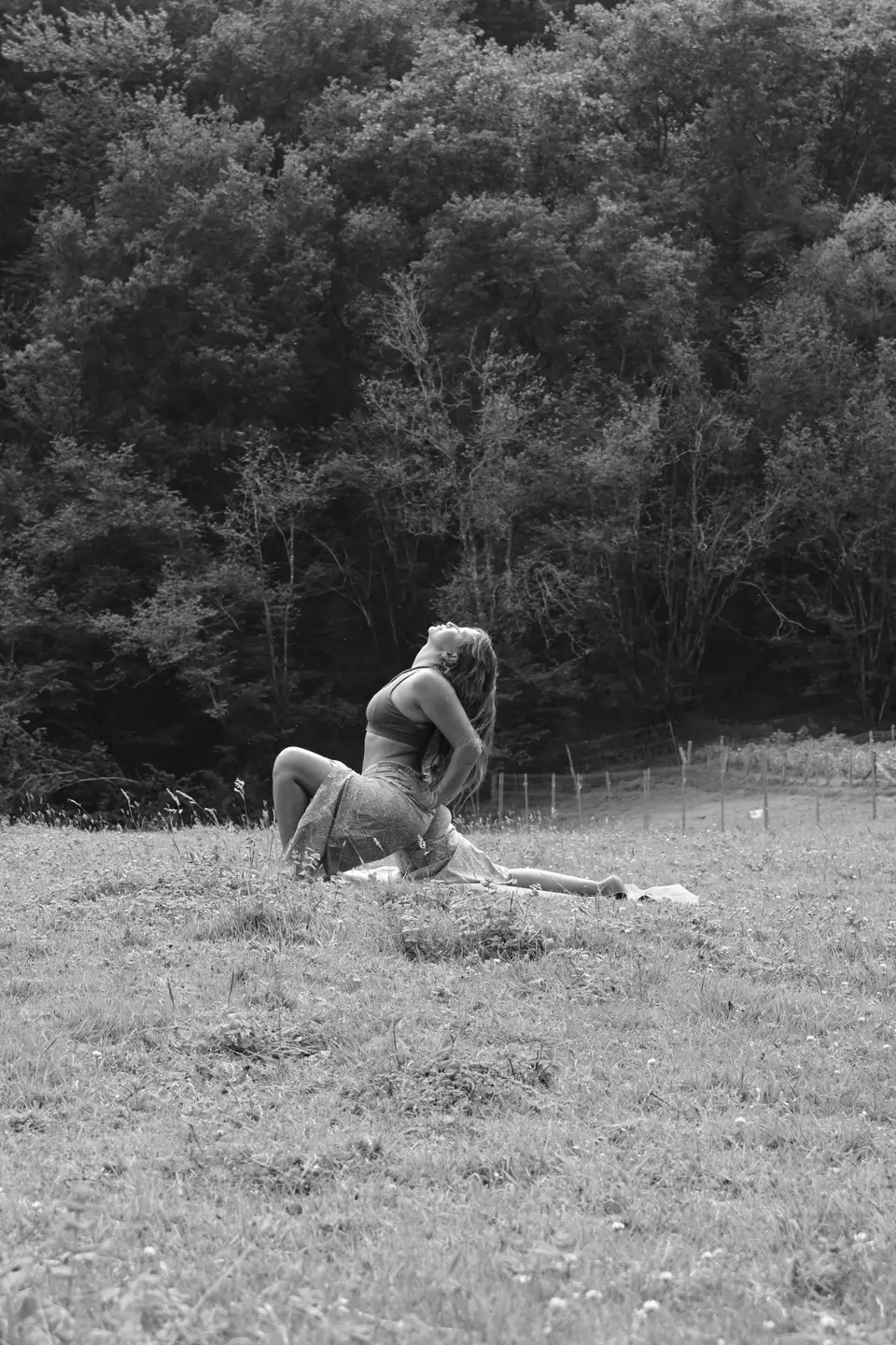 Una clase al aire libre en Galicia