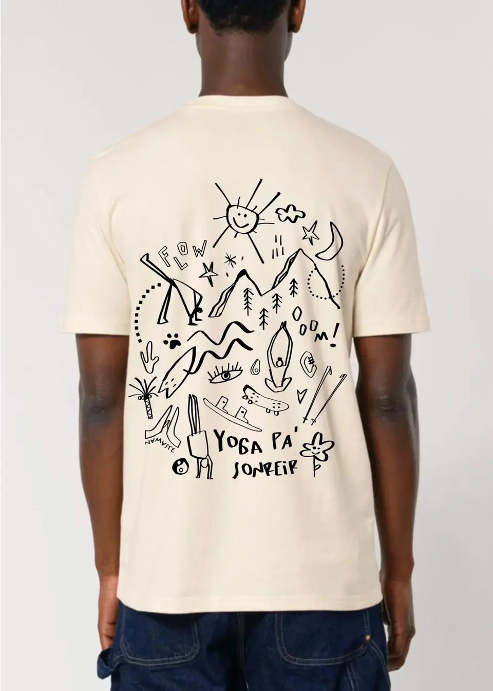 Camiseta Mont & Camp — Manga corta, para los meses en que no hace falta más